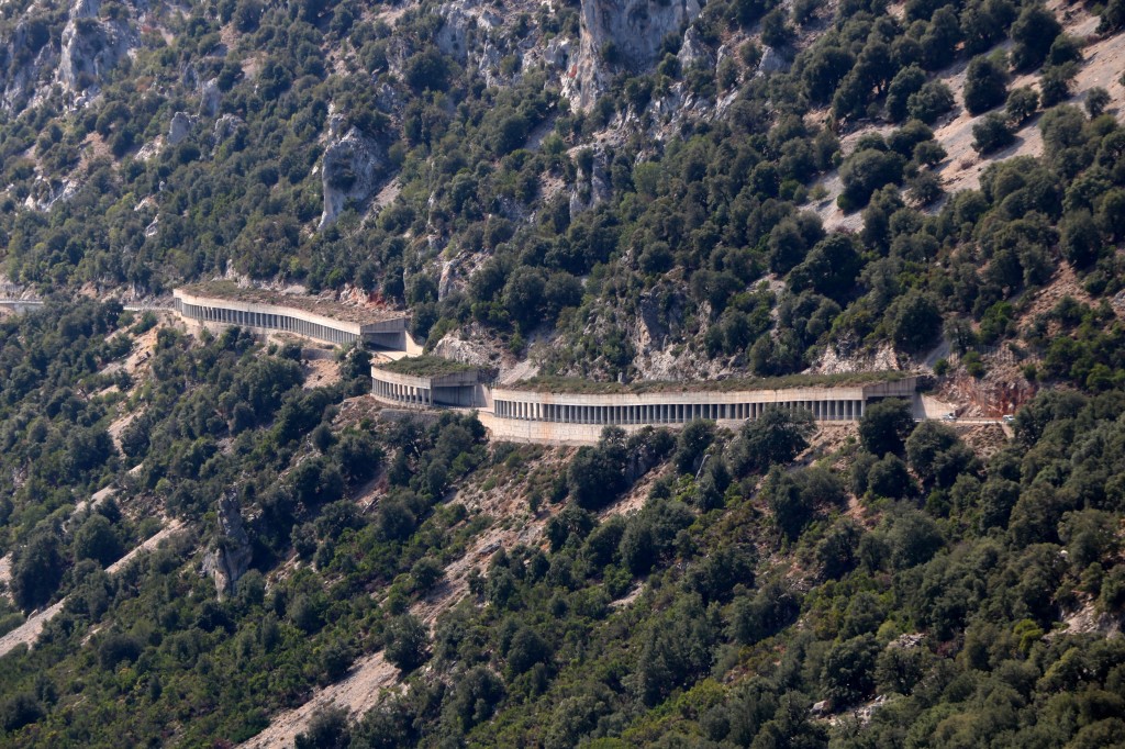 Droga SS125 z Baunei do Dorgali
